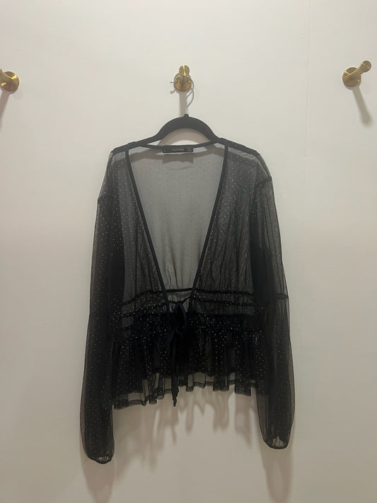 Blouse Large Black