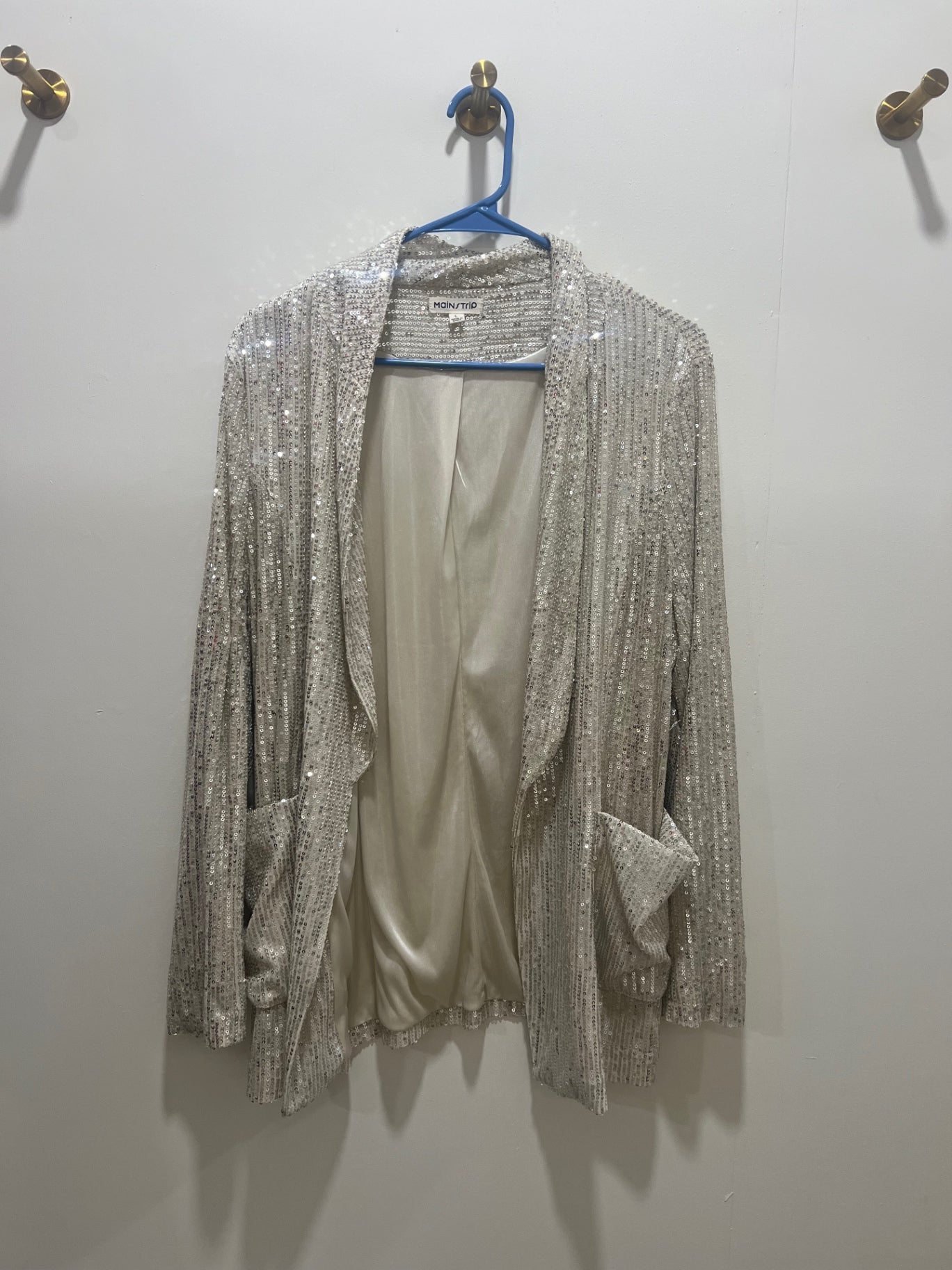 MAINSTRIP Jacket Large Silver