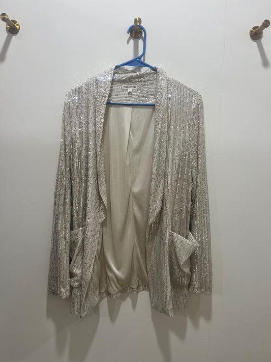 MAINSTRIP Jacket Large Silver