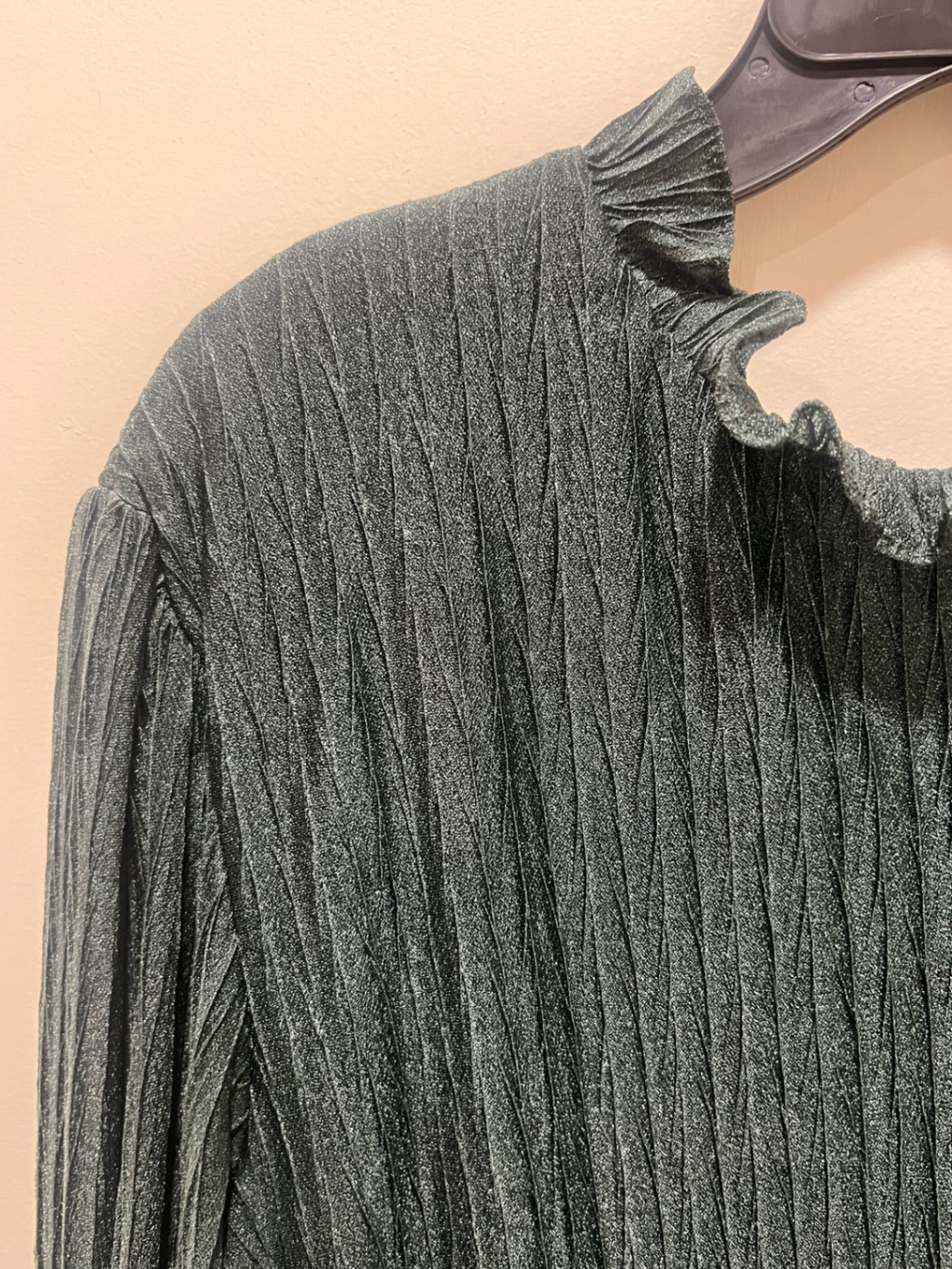 She + Sky Dress Large Dark green