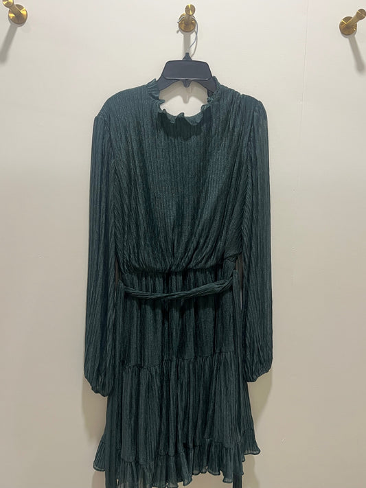 She + Sky Dress Large Dark green