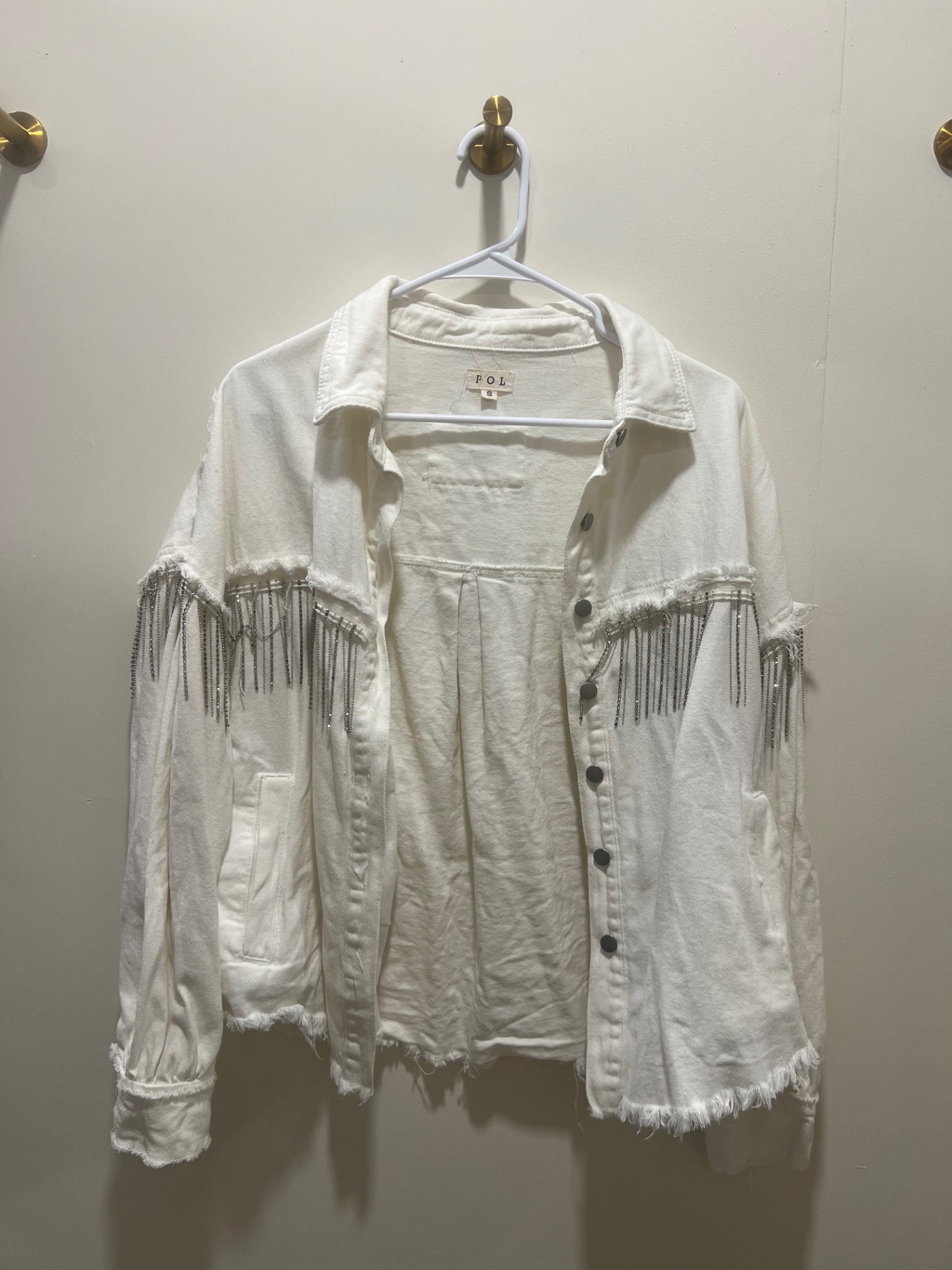 POL Jacket Small White