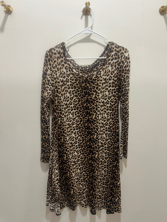 Dress S/M Leopard print (brown, black, beige)