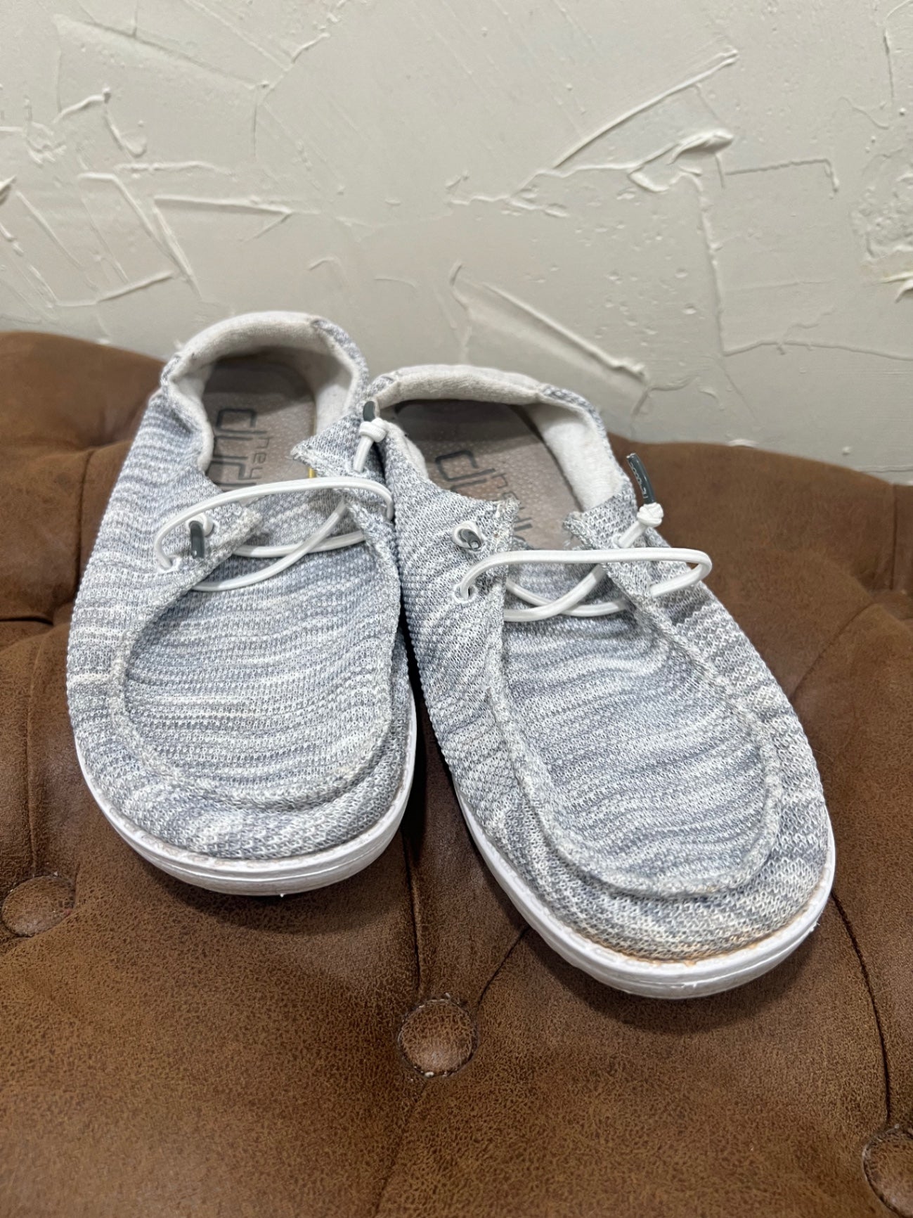 Hey dude Sneakers 7 Gray and White