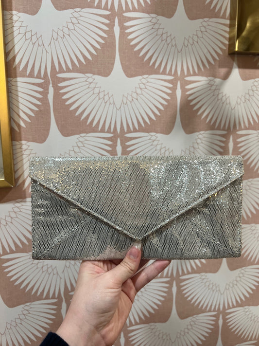 Victoria Secret Clutch purse Silver