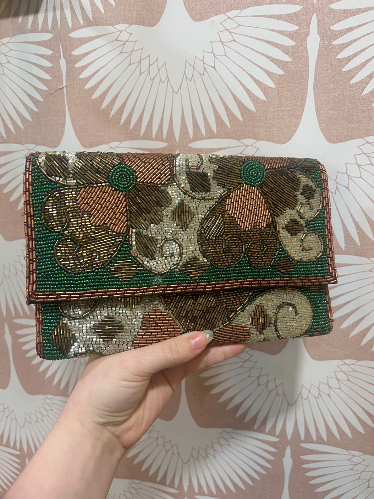 Anthropologie Clutch purse Multicolor