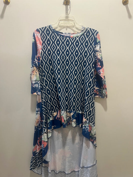 Nuggles Top Medium Navy, Pink, White, Green, Cream, Black