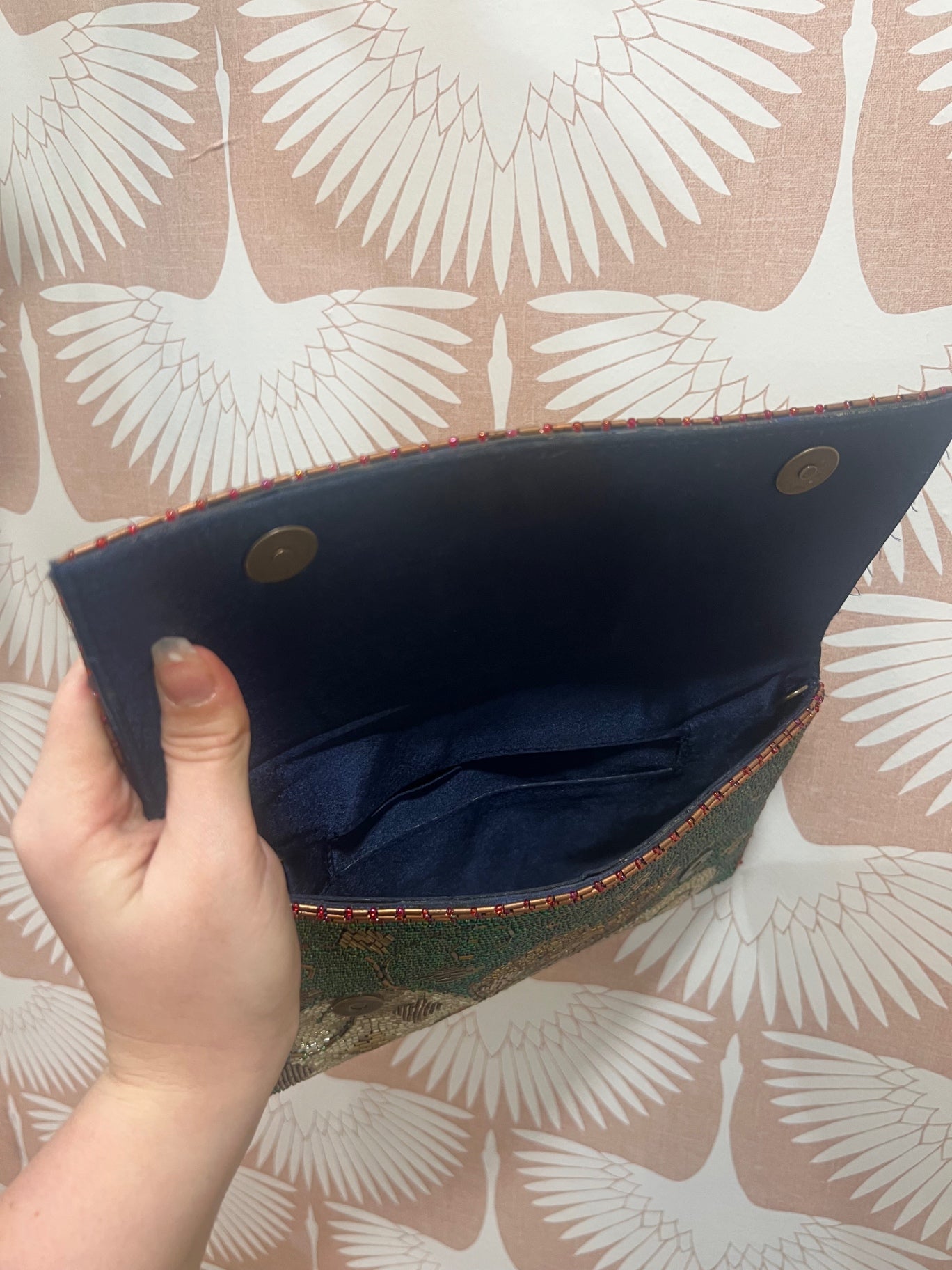 Anthropologie Clutch purse Multicolor