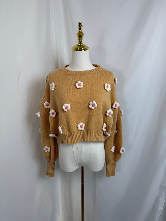 Unknown Sweater Small Beige