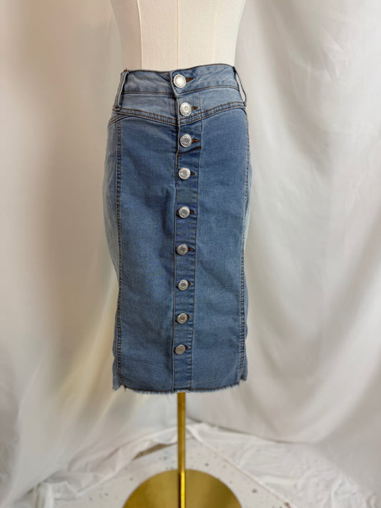 Be Girl Skirt Large Blue