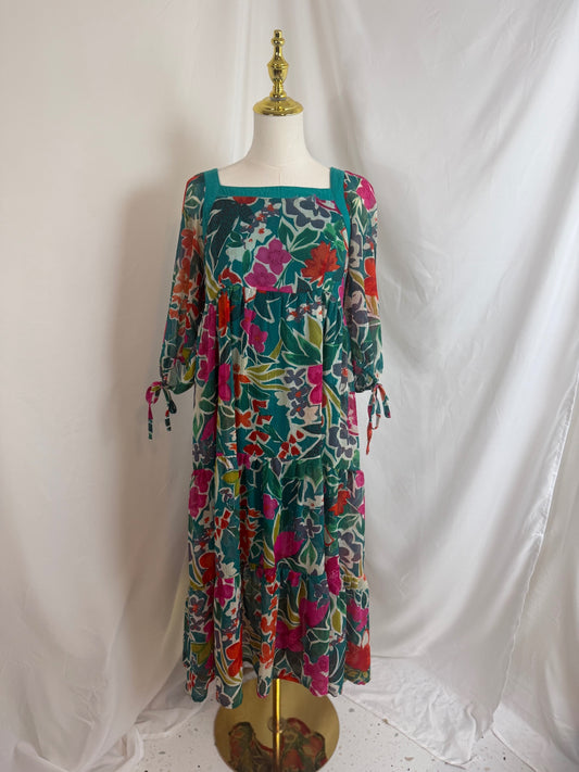 Umgee Dress Medium Multicolor