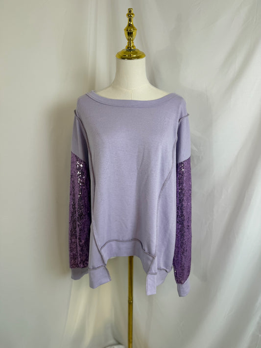 BiBi Sweater Large Lavender