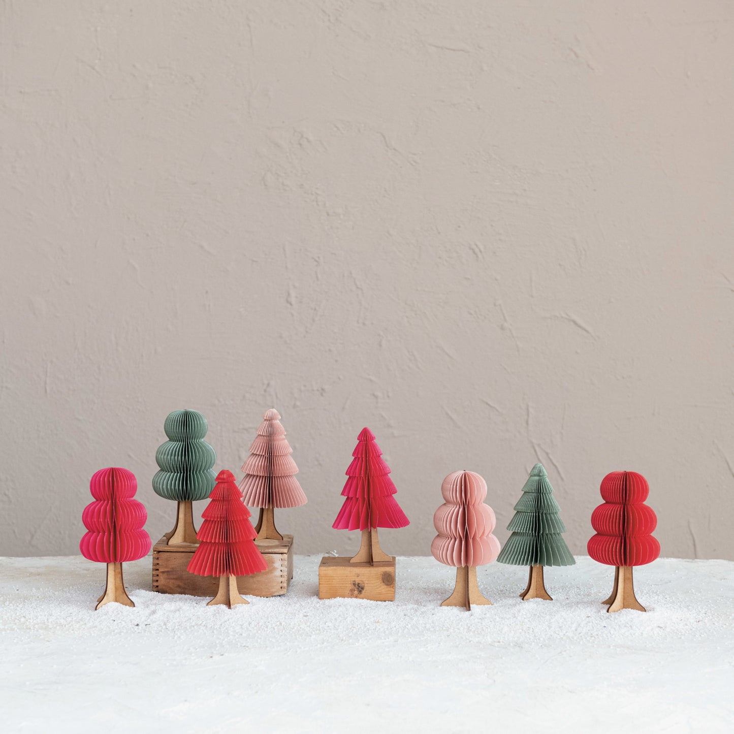 Paper Tree set of 4