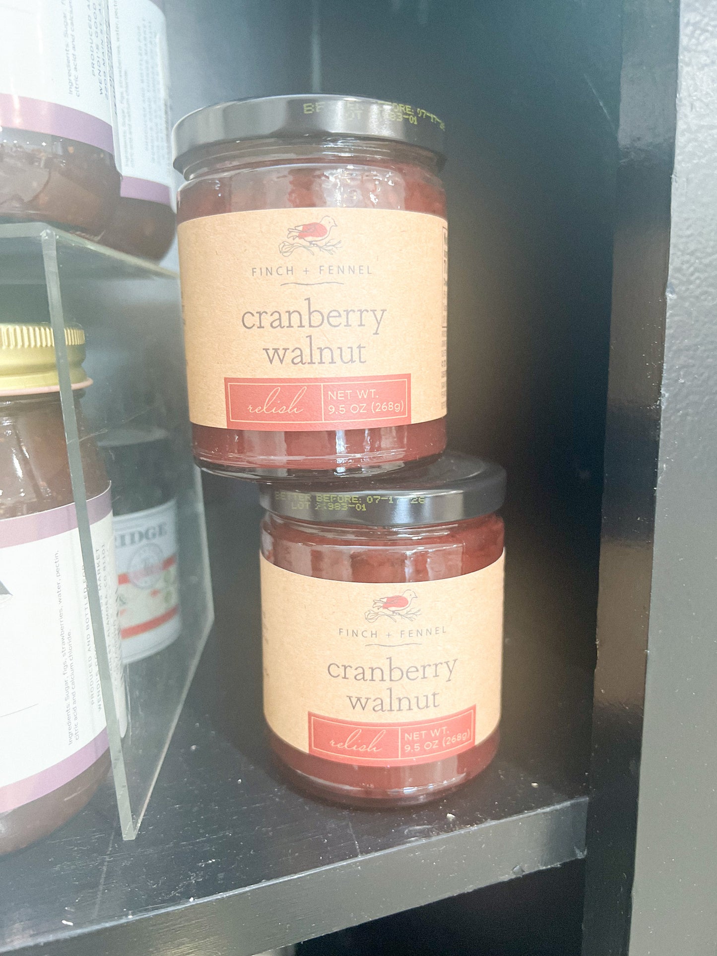 Cranberry walnut relish