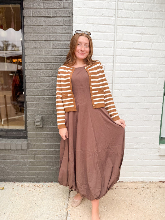 The Brown Mia Dress