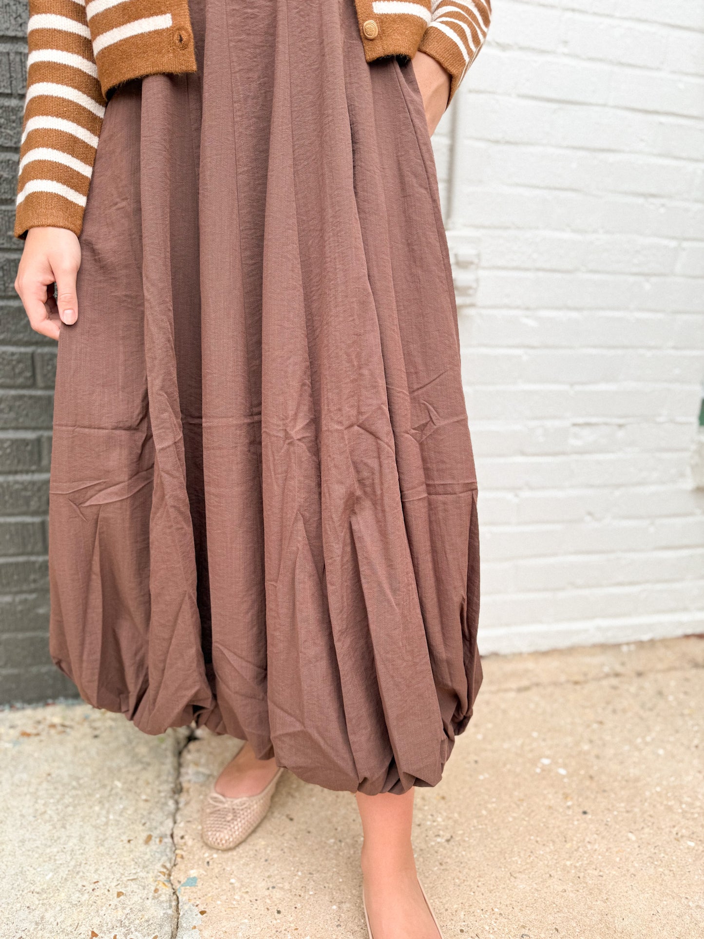The Brown Mia Dress