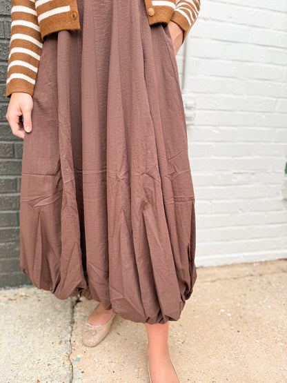 The Brown Mia Dress