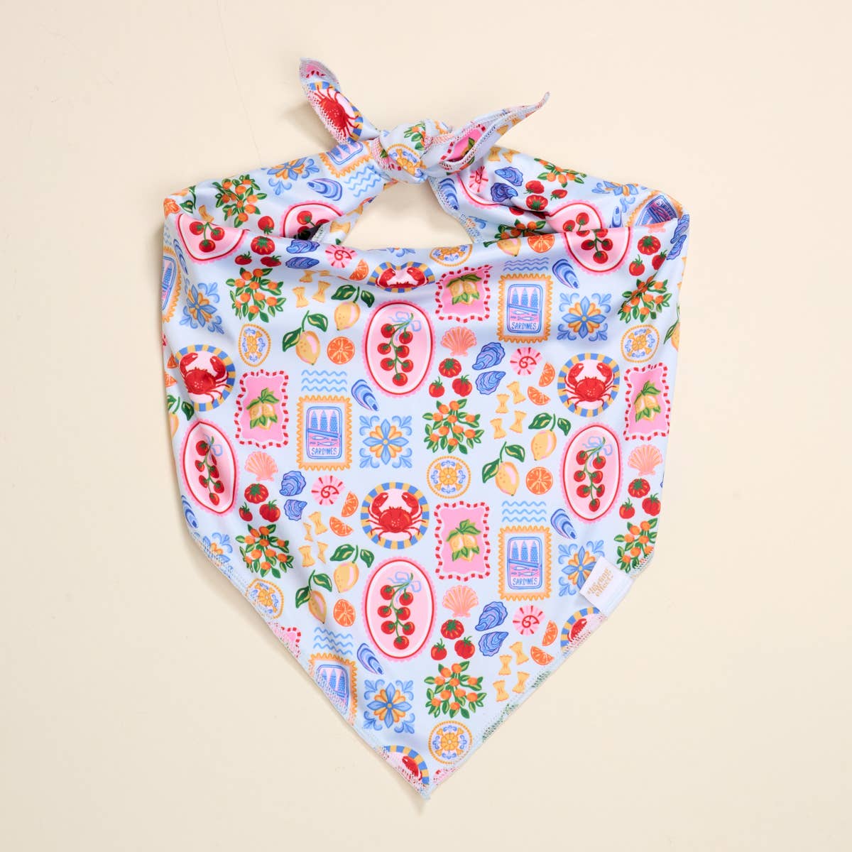 Bow-Wow Pet Bandana–Ciao Bella: S/M