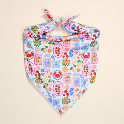 Bow-Wow Pet Bandana–Ciao Bella: S/M