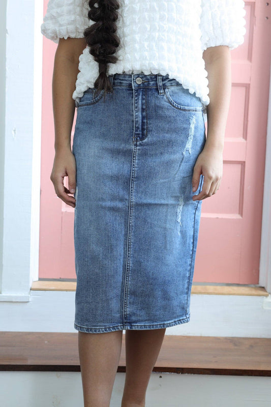 Addie Denim Skirt