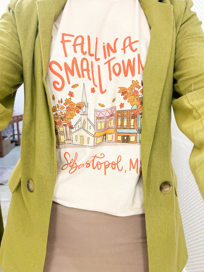 Fall in a Small Town Top