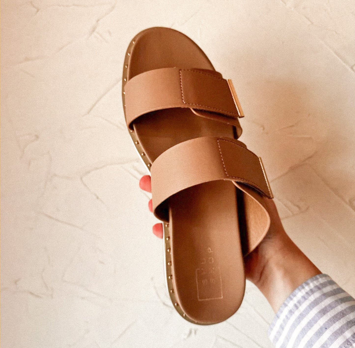 Nude sandals