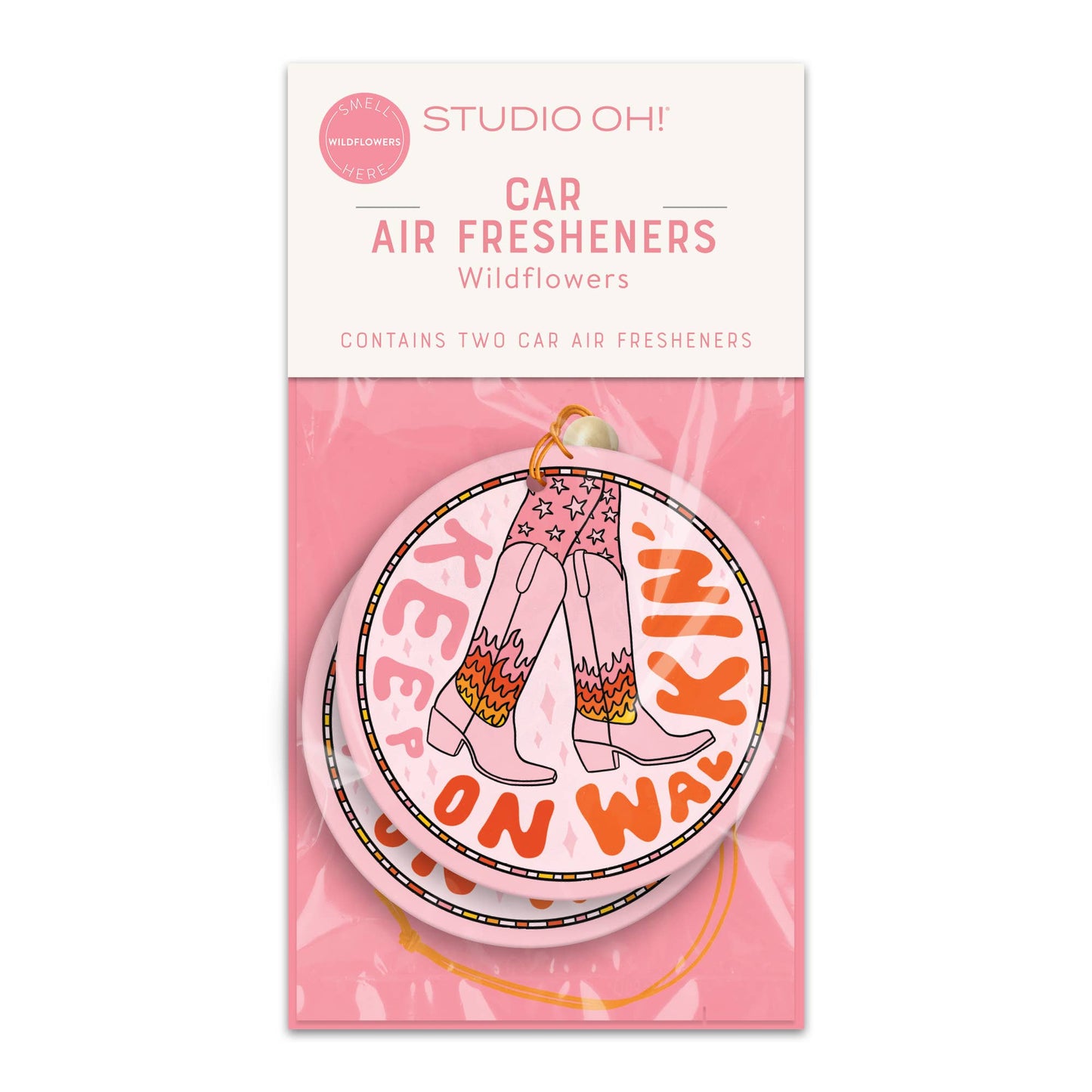 Keep On Walkin' Car Air Freshener