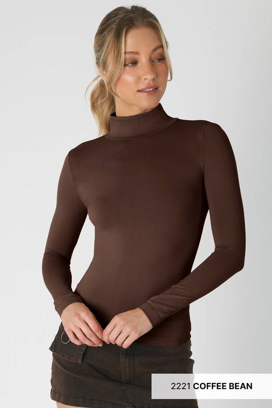 Niki Biki Long Sleeve Mock Neck