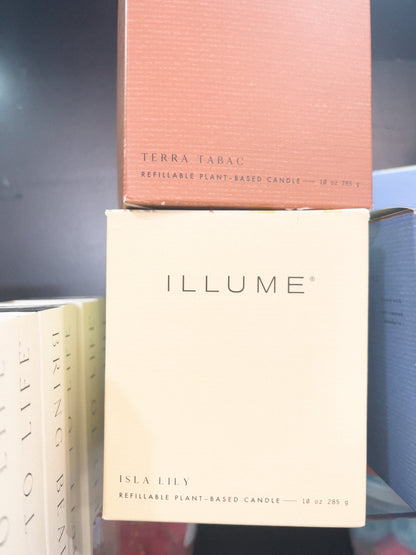 Illume Boxed Glass Candle