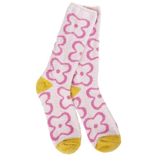 Flower Pink Sock