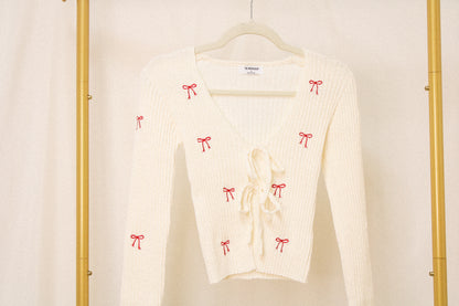 Hallie Bow Cardigan