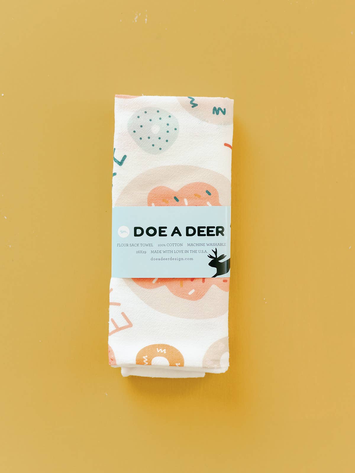 Donut Flour Sack Towel