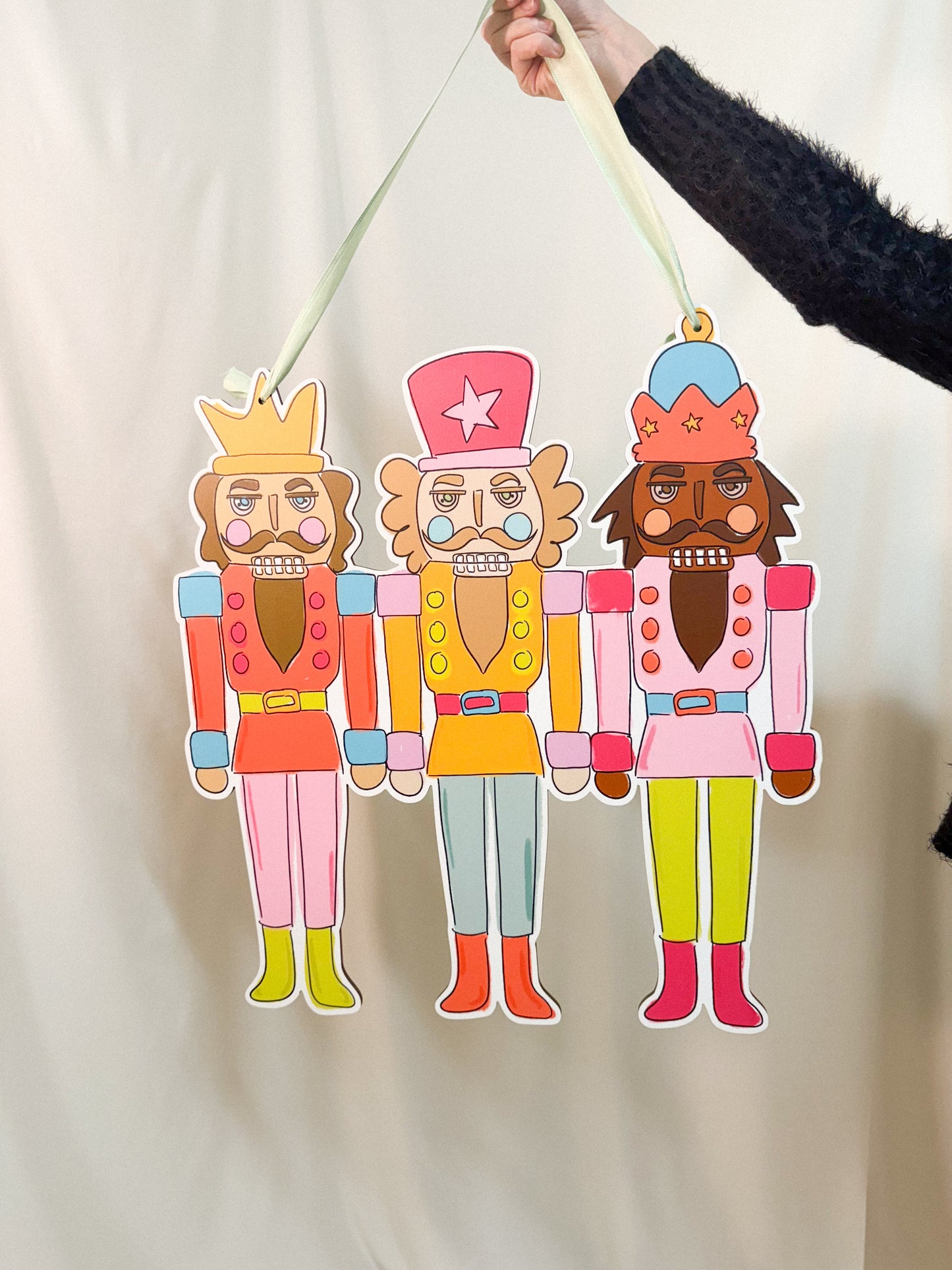 Nutcracker Door Hanger