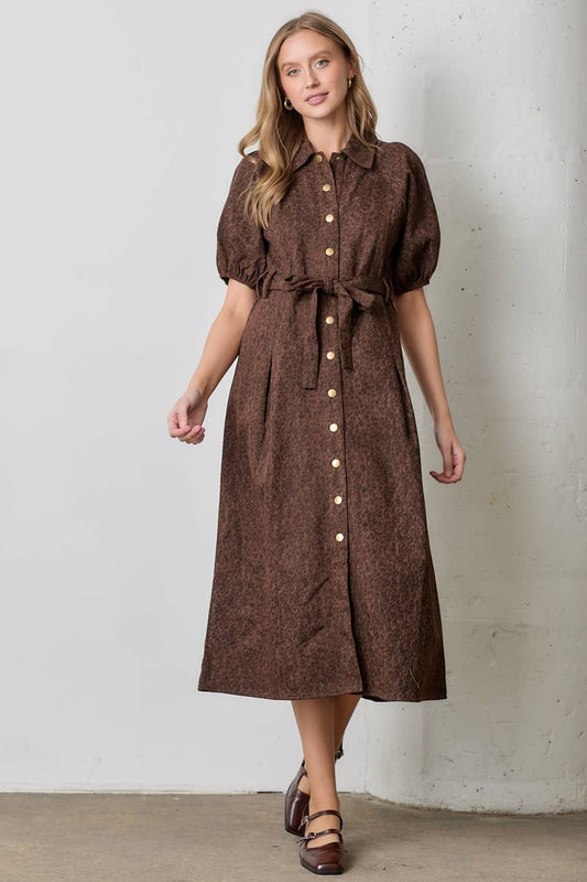 The Cleo Leopard Dress