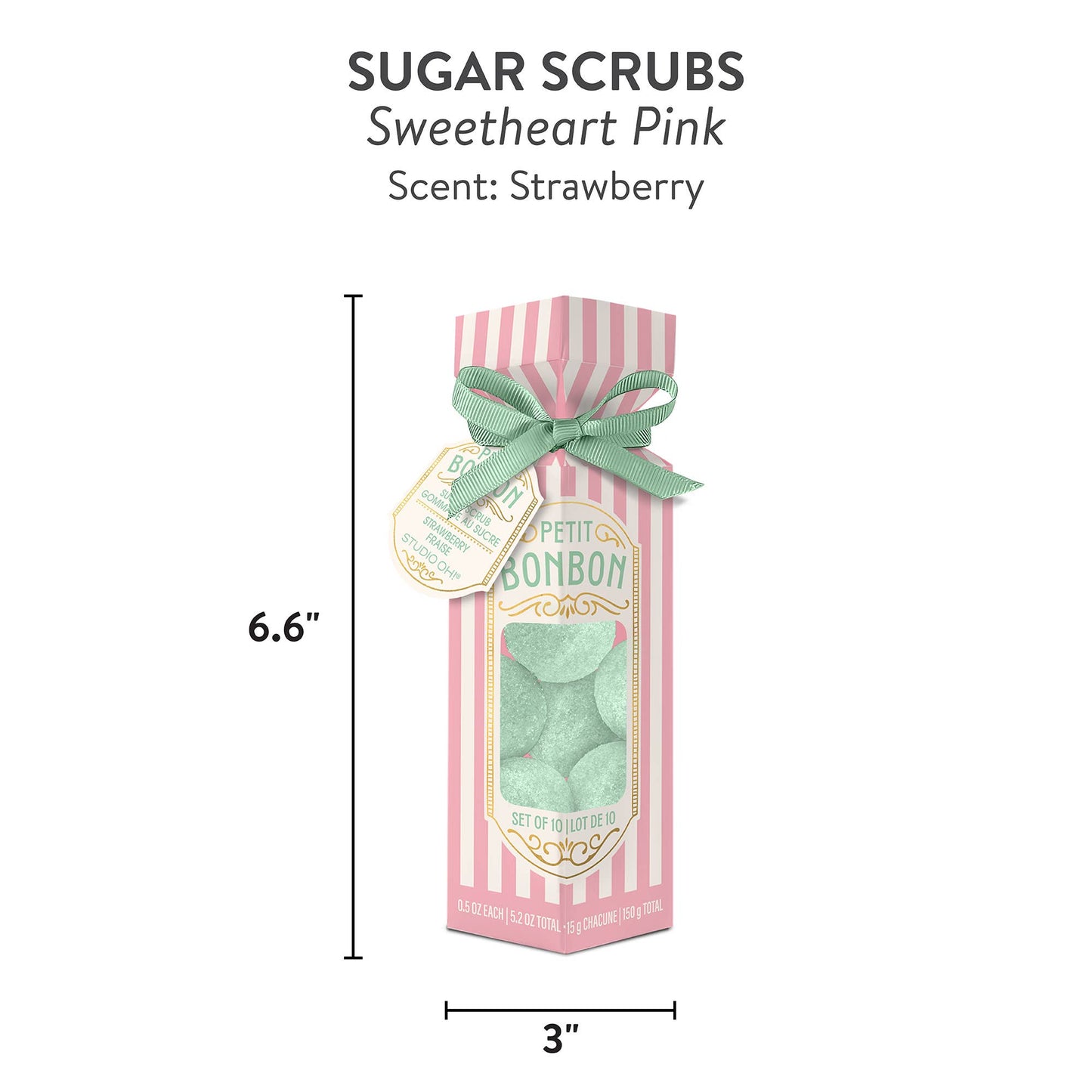 Petit Bon Bon Sweetheart Pink Sugar Scrub