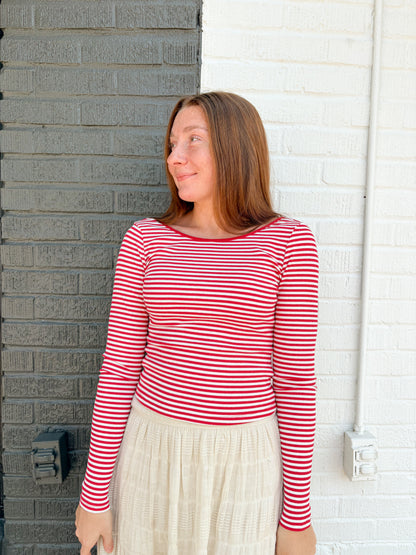 The Lacey Stripe Top