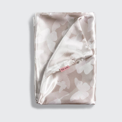 Kitsch Satin Pillowcase - Champagne Butterfly