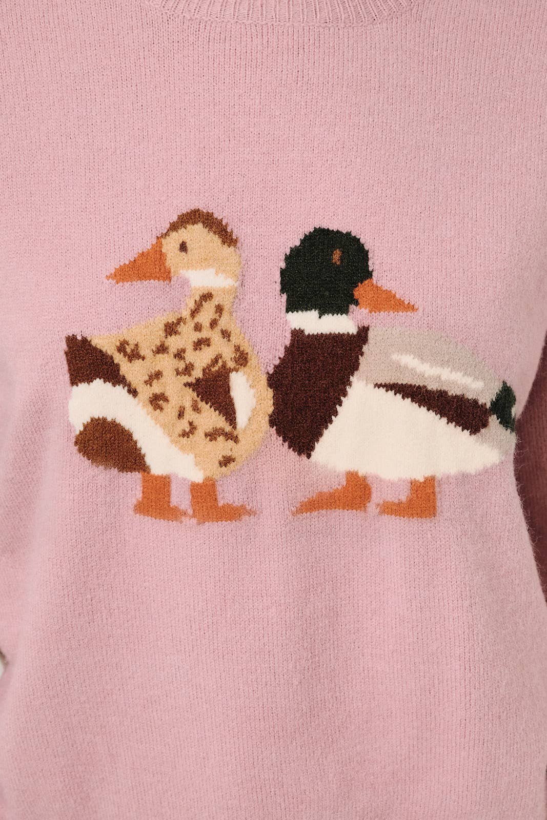 The Lavender Duck Sweater