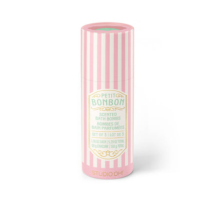 Petit Bon Bon Sweetheart Pink Bath Bombs
