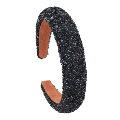 RICE BEADS DECKED ELEGANT HEADBAND