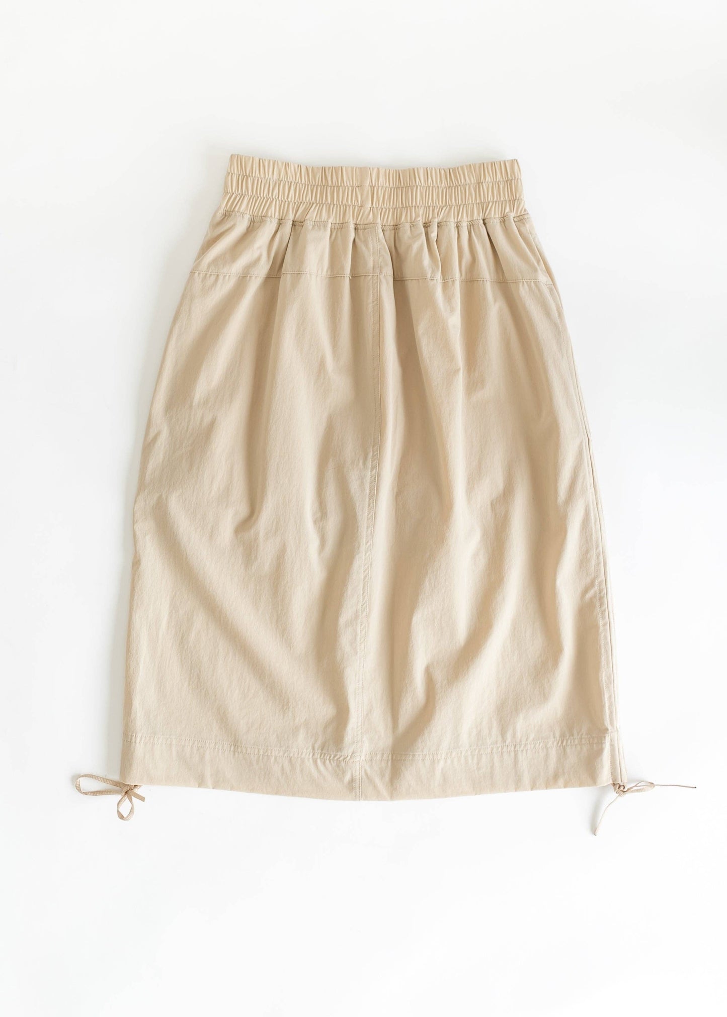 Andie Beige Hiking Midi Skirt