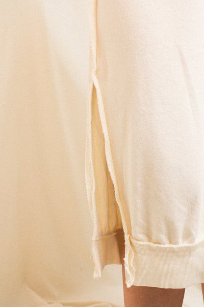 The Swiss Coffee Cozy Sweatshirt Dress