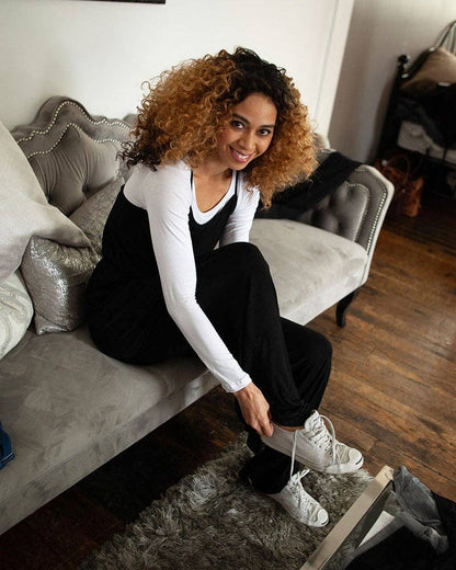 Half Tee Long Sleeve (Rayon/Spandex Blend)