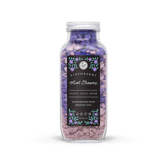 Sweet Dreams Fizzy Dead Sea Salt Chemical Free Bath Soak