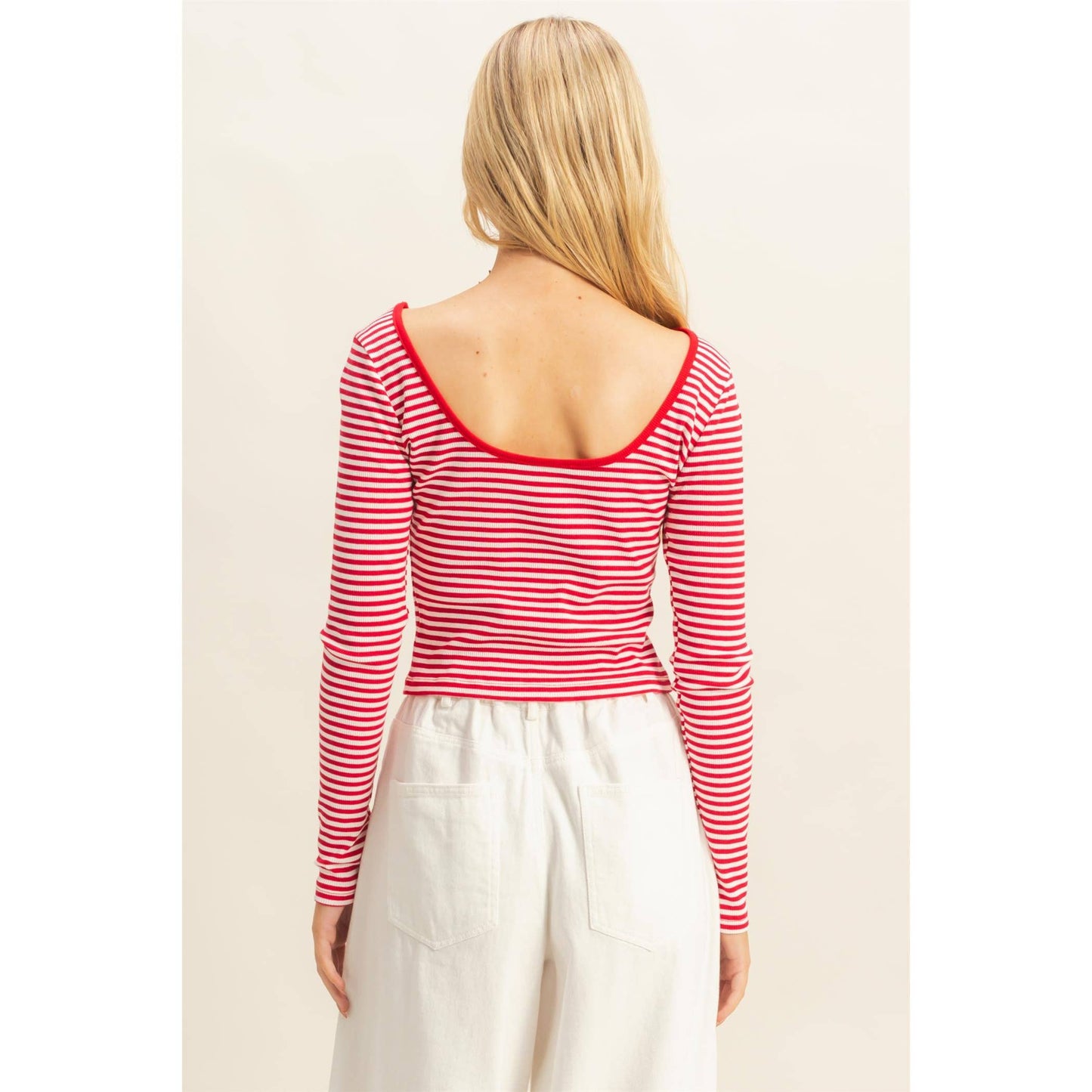 The Lacey Stripe Top