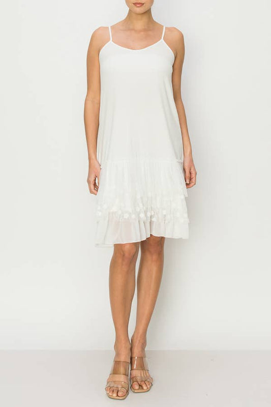 Ivory Slip Extender Dress