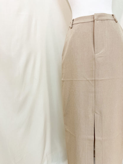 The Khaki Suit Skirt