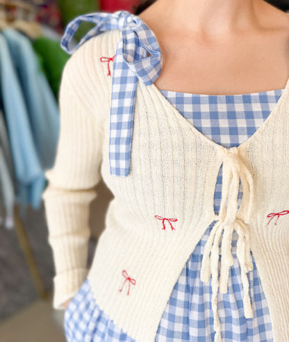 Hallie Bow Cardigan