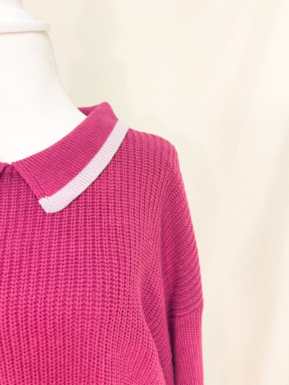 Promesa magenta sweater top