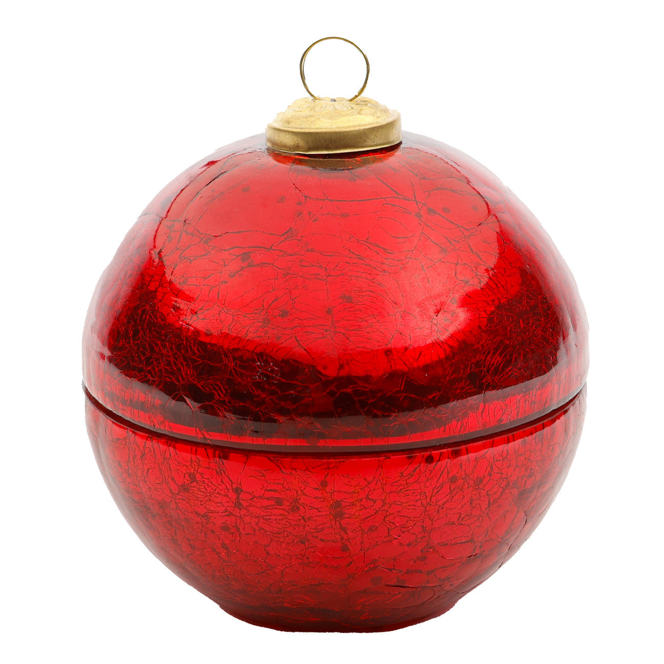 Noble Fir Glass Ornament Candle